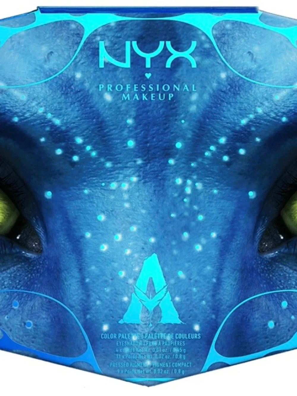 NYX Eyeshadow Avatar Way Of Water Colour Palette